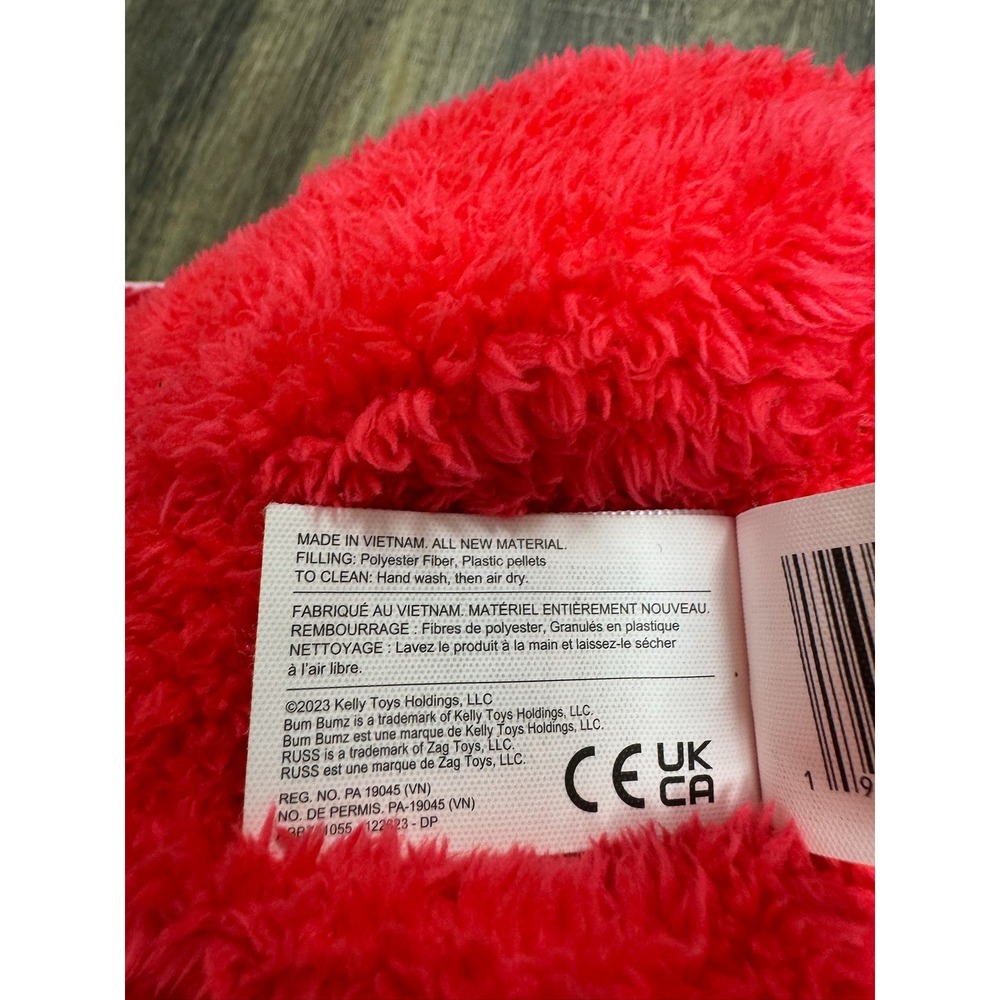 Bum Bumz PicnicBumz Cherry Jam 7.5" Plush Toy Exclusive Extraz Russ Jazwares NWT - Picture 6 of 6